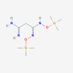 N~1~,N'~1~-Bis[(trimethylsilyl)oxy]propanediimidamide