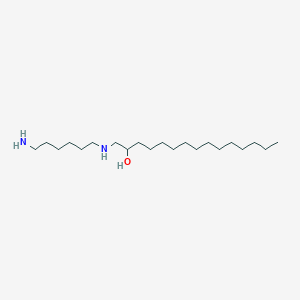 1-[(6-Aminohexyl)amino]pentadecan-2-OL