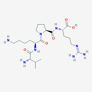 L-Valyl-L-lysyl-L-prolyl-N~5~-(diaminomethylidene)-L-ornithine