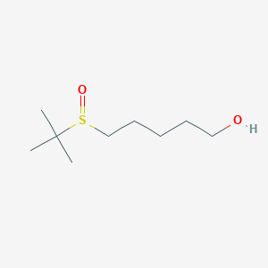 1-Pentanol, 5-[(1,1-dimethylethyl)sulfinyl]-