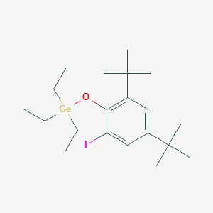 (2,4-Di-tert-butyl-6-iodophenoxy)(triethyl)germane