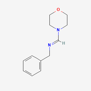 Methanimine, 1-(4-morpholino), N-(phenylmethyl)