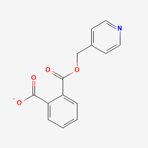 2-{[(Pyridin-4-yl)methoxy]carbonyl}benzoate