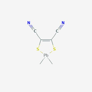 2,2-Dimethyl-2H-1,3,2-dithiaplumbole-4,5-dicarbonitrile