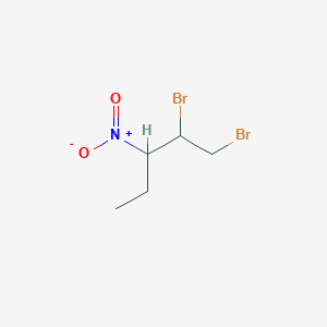 1,2-Dibromo-3-nitropentane