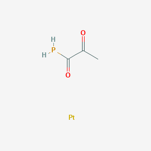 1-Phosphanylpropane-1,2-dione;platinum