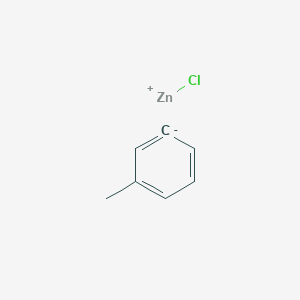 molecular formula C7H7ClZn B15450114 Zinc, chloro(3-methylphenyl)- CAS No. 62673-30-7