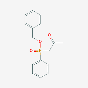 molecular formula C16H17O3P B15450152 Benzyl (2-oxopropyl)phenylphosphinate CAS No. 62292-01-7