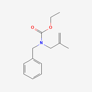 molecular formula C14H19NO2 B15450173 Ethyl benzyl(2-methylprop-2-en-1-yl)carbamate CAS No. 62371-22-6