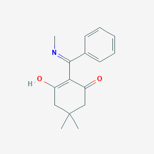 5,5-Dimethyl-2-[(methylamino)(phenyl)methylidene]cyclohexane-1,3-dione