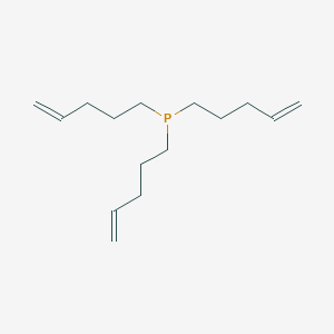 molecular formula C15H27P B15450433 Tri(pent-4-en-1-yl)phosphane CAS No. 62269-18-5