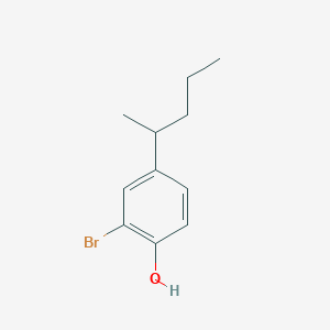 2-Bromo-4-(pentan-2-yl)phenol