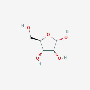 molecular formula C5H10O5 B154505 α-D-呋喃核糖 CAS No. 126872-16-0