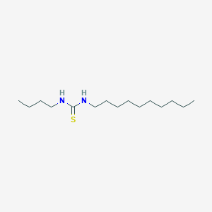 molecular formula C15H32N2S B15450501 N-Butyl-N'-decylthiourea CAS No. 62552-31-2