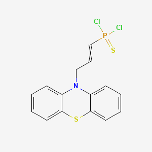 [3-(10H-Phenothiazin-10-yl)prop-1-en-1-yl]phosphonothioic dichloride