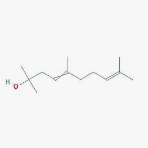 molecular formula C13H24O B15450562 2,5,9-Trimethyldeca-4,8-dien-2-ol CAS No. 62486-78-6