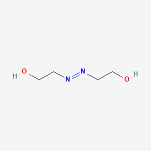 molecular formula C4H10N2O2 B15450573 2,2'-[(E)-Diazenediyl]di(ethan-1-ol) CAS No. 62562-63-4