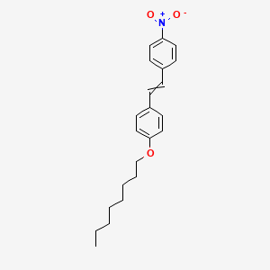 1-Nitro-4-{2-[4-(octyloxy)phenyl]ethenyl}benzene