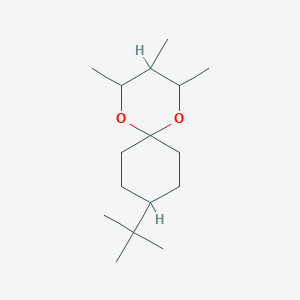 9-tert-Butyl-2,3,4-trimethyl-1,5-dioxaspiro[5.5]undecane