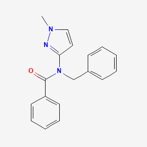 N-Benzyl-N-(1-methyl-1H-pyrazol-3-yl)benzamide