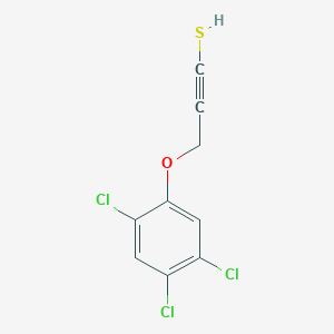 3-(2,4,5-Trichlorophenoxy)prop-1-yne-1-thiol