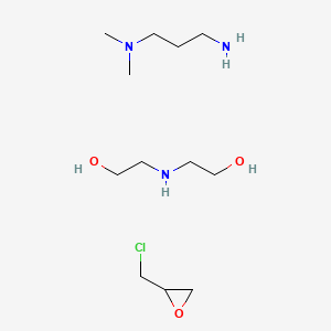 2-(chloromethyl)oxirane;N',N'-dimethylpropane-1,3-diamine;2-(2-hydroxyethylamino)ethanol