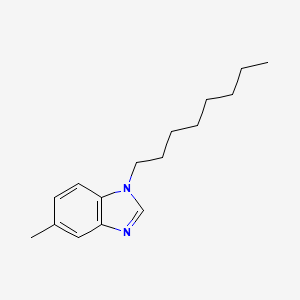 5-Methyl-1-octyl-1H-benzimidazole