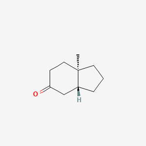 molecular formula C10H16O B15450770 (3aR,7aR)-7a-Methyloctahydro-5H-inden-5-one CAS No. 62719-12-4