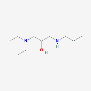 molecular formula C10H24N2O B15450785 1-(Diethylamino)-3-(propylamino)propan-2-ol CAS No. 62508-74-1