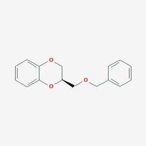 (2R)-2-[(Benzyloxy)methyl]-2,3-dihydro-1,4-benzodioxine