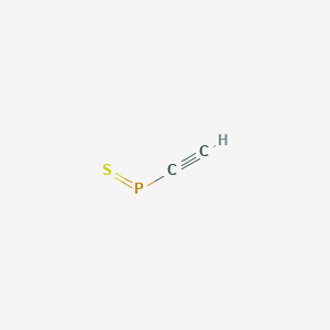 molecular formula C2HPS B15450854 Ethynylphosphanethione CAS No. 62779-04-8