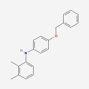 N-[4-(Benzyloxy)phenyl]-2,3-dimethylaniline