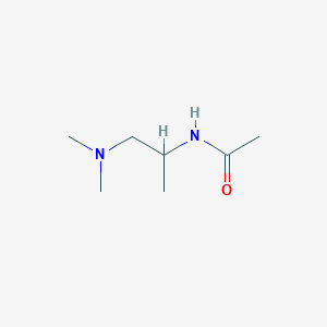 molecular formula C7H16N2O B15450977 N-[1-(Dimethylamino)propan-2-yl]acetamide CAS No. 62689-58-1