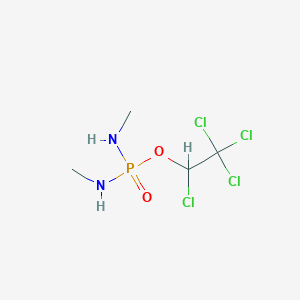 1,2,2,2-Tetrachloroethyl N,N'-dimethylphosphorodiamidate