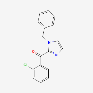 (1-Benzyl-1H-imidazol-2-yl)(2-chlorophenyl)methanone