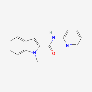 1-methyl-N-(pyridin-2-yl)-1H-indole-2-carboxamide