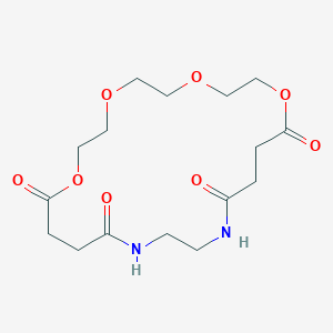 1,4,7,10-Tetraoxa-15,18-diazacyclodocosane-11,14,19,22-tetrone