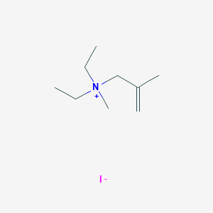 molecular formula C9H20IN B15451208 N,N-Diethyl-N,2-dimethylprop-2-en-1-aminium iodide CAS No. 62721-61-3