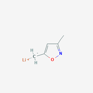 Lithium, [(3-methyl-5-isoxazolyl)methyl]-