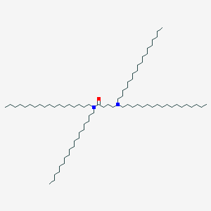 molecular formula C76H154N2O B15451240 4-(Dioctadecylamino)-N,N-dioctadecylbutanamide CAS No. 62746-36-5