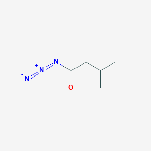 molecular formula C5H9N3O B15451504 3-Methylbutanoyl azide CAS No. 62384-21-8