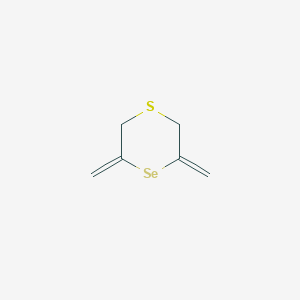 molecular formula C6H8SSe B15451517 3,5-Dimethylidene-1,4-thiaselenane CAS No. 62757-32-8