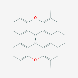 molecular formula C30H24O2 B15451611 9-(2,4-Dimethyl-9H-xanthen-9-ylidene)-2,4-dimethyl-9H-xanthene CAS No. 62668-49-9