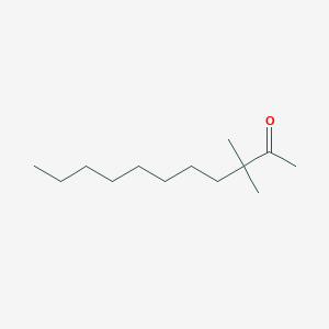 molecular formula C13H26O B15451640 2-Undecanone, 3,3-dimethyl- CAS No. 62399-68-2