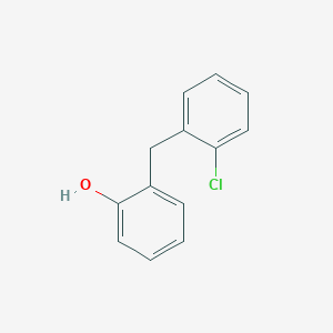 2-[(2-Chlorophenyl)methyl]phenol