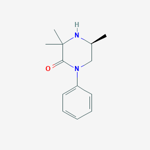 (5S)-3,3,5-trimethyl-1-phenylpiperazin-2-one