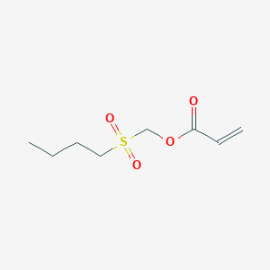 molecular formula C8H14O4S B15451690 (Butane-1-sulfonyl)methyl prop-2-enoate CAS No. 62839-40-1