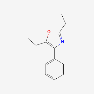 Oxazole, 2,5-diethyl-4-phenyl-