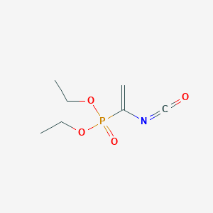 molecular formula C7H12NO4P B15451747 Diethyl (1-isocyanatoethenyl)phosphonate CAS No. 62381-04-8