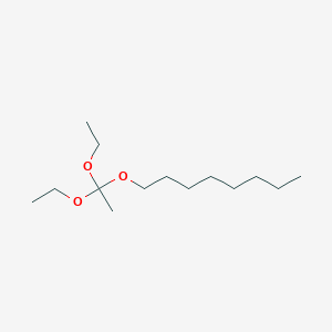 molecular formula C14H30O3 B15451754 1-(1,1-Diethoxyethoxy)octane CAS No. 62394-47-2